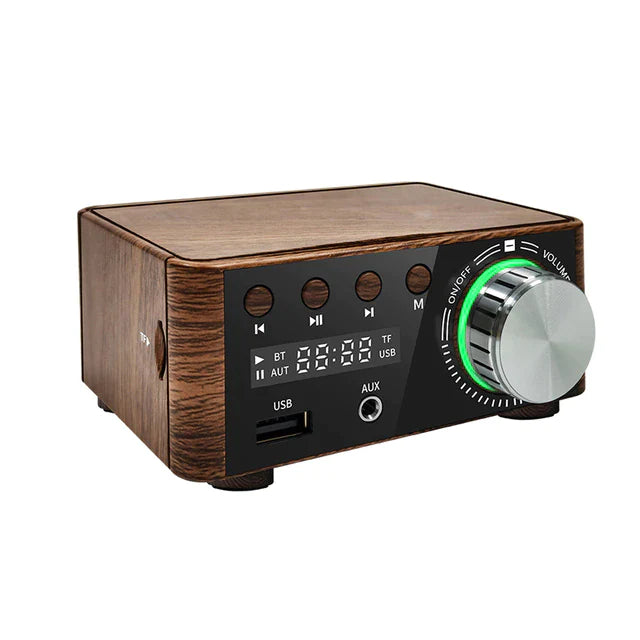 High Power Digital Audio Amplifier - Portable Bluetooth Stereo Receiver for Home Theater, Car, and Outdoor Parties | Perfect for DJs, Musicians, and Audiophiles