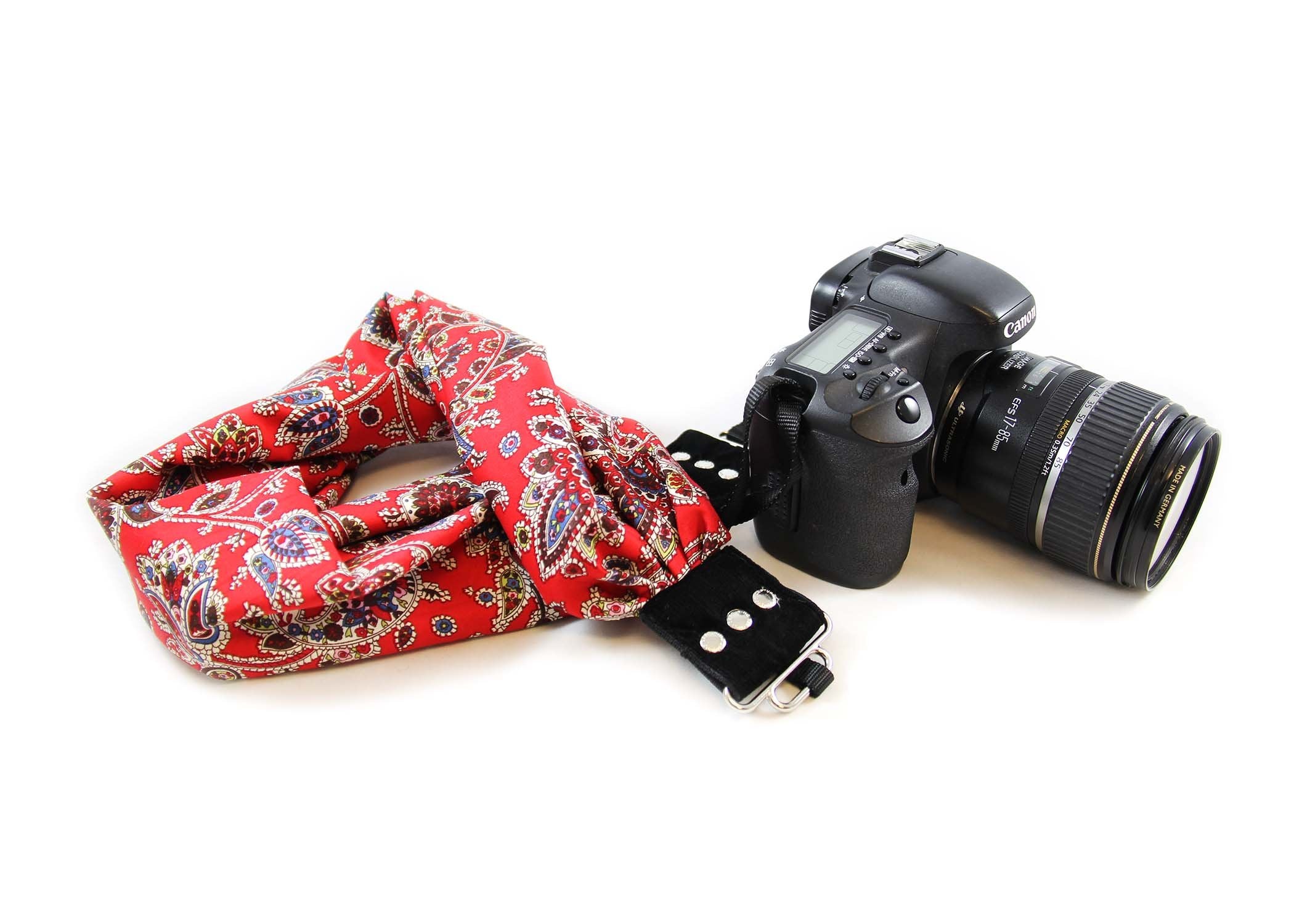 Liberty Scarf Camera Strap - Classic Comfortable Adjustable Neck Strap for DSLR Mirrorless Cameras | Trendy Photography Accessory Gift for Photographers | Perfect for Travel, Weddings & Outdoor Shoots
