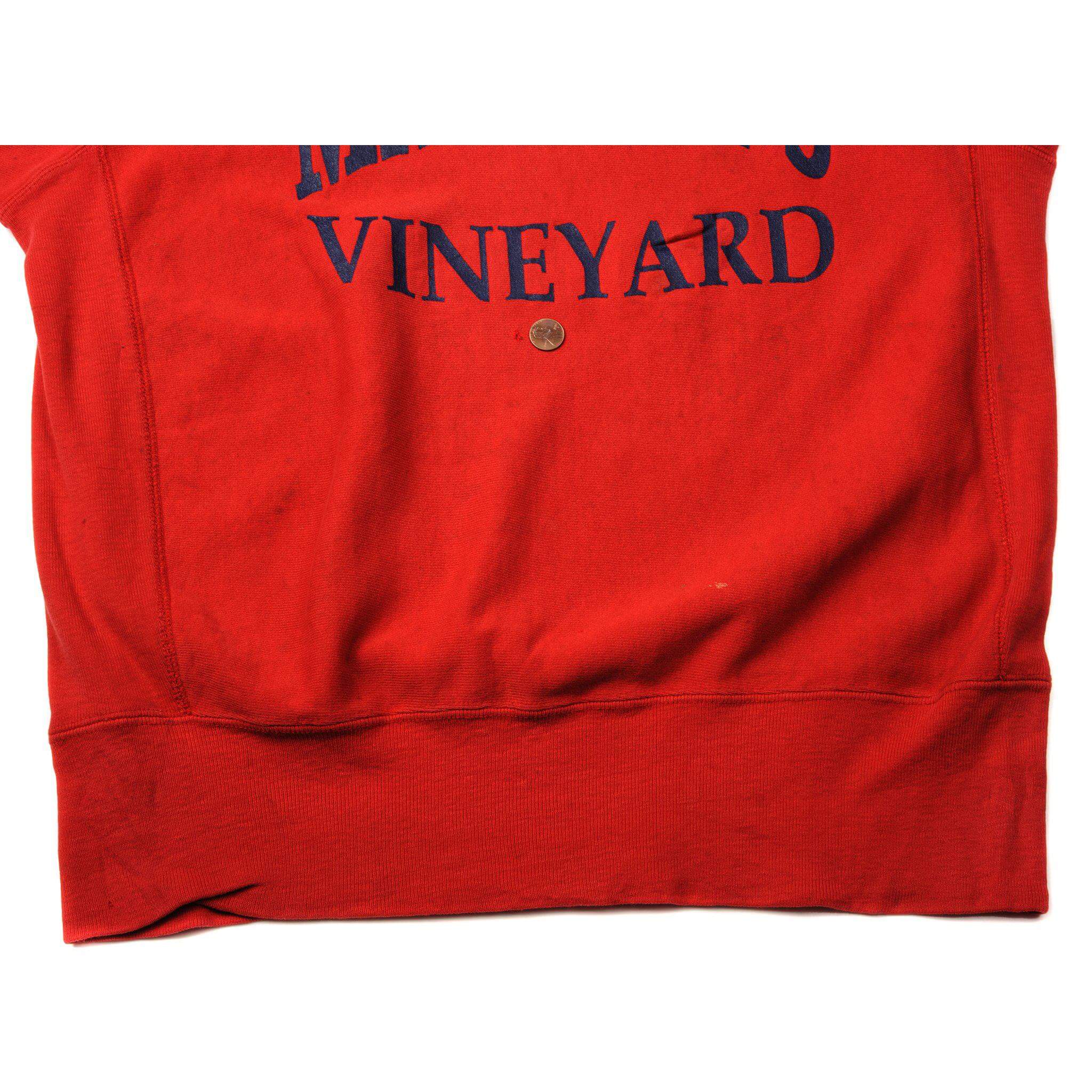 Vintage Champion Reverse Weave Martha's Vineyard Sweatshirt 1980s XL Made in USA - Retro Streetwear for Men & Women - Perfect for Casual Outfits, Gym, and Vintage Fashion Lovers