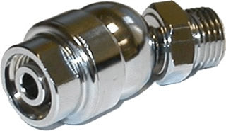 Beaver Multi-Directional Regulator Hose Swivel - 360° Rotating Air Compressor Fitting for Pneumatic Tools, Spray Guns & Industrial Applications