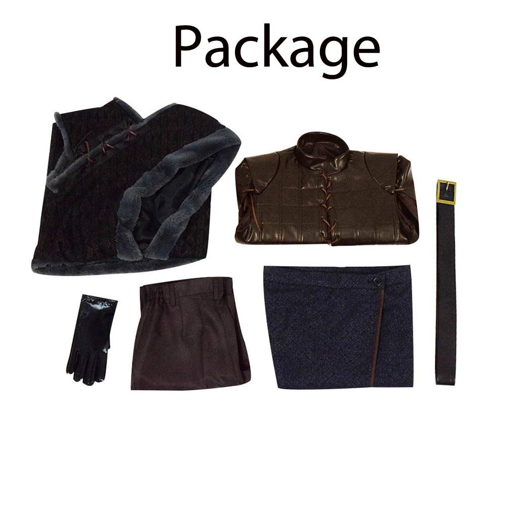 Arya Cosplay Costume for Women - Medieval Training Battle Outfit for Halloween, LARP, Comic Con & Cosplay Events | Game of Thrones Inspired Warrior Costume