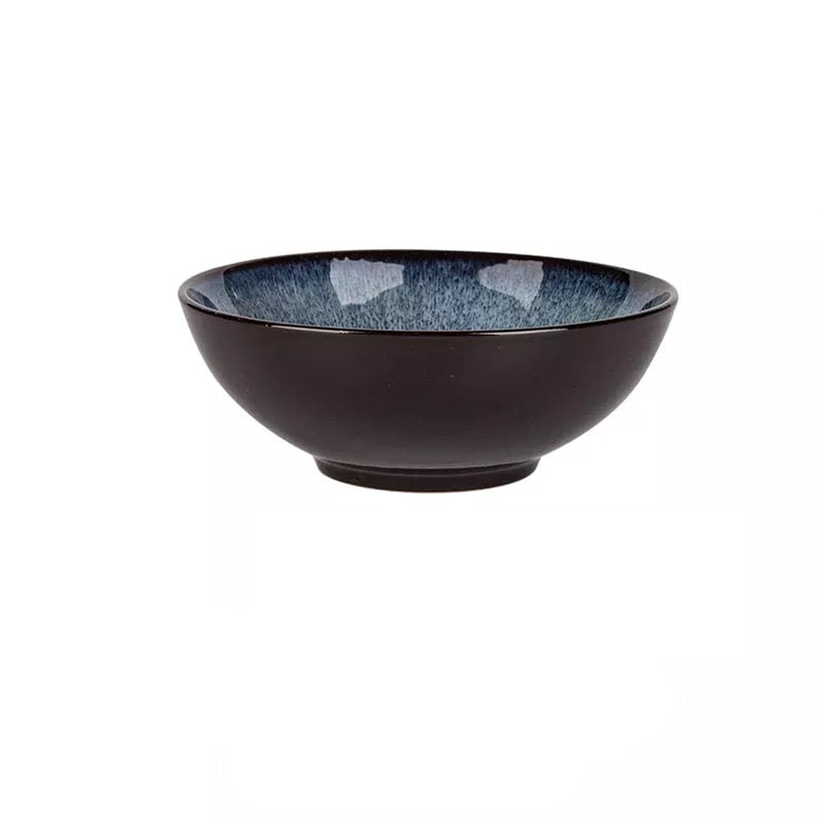 7.6 Inch Japanese Style Retro Porcelain Cereal Bowl - Kiln Glazed Ceramic Rice, Noodles, Salad, Soup & Dessert Bowl - Elegant Tableware for Breakfast, Dining & Entertaining