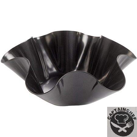 ChefCaptain Non-Stick Tortilla Pan Set - 4-Piece Steel Taco & Salad Bowl Maker Kit | Extra Thick Durable Shell Press for Mexican Cooking | Perfect for Taco Nights, Quesadillas & Fajitas
