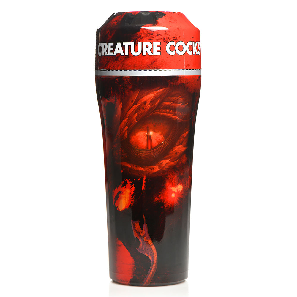 Creature Cocks Dragon Snatch Adjustable Pressure Male Masturbator - Realistic Textured Sleeve for Intense Solo Pleasure & Couples Play