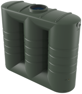 3000L Slimline Water Tank (TSL660) - Lightweight & Space-Saving Water Storage Solution for RV, Camping, and Off-Grid Living