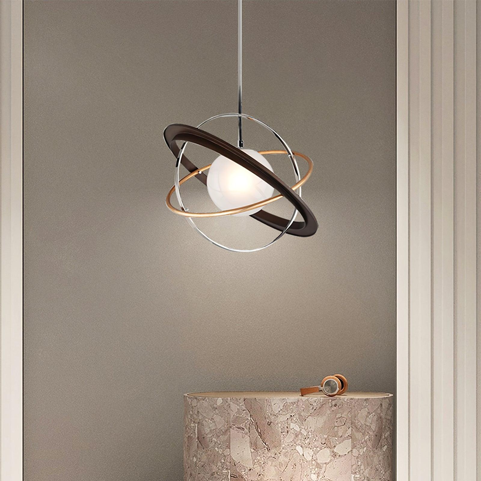 Apogee Modern Pendant Lamp - Sleek Hanging Light Fixture for Kitchen, Dining Room & Living Room Decor - Energy Efficient LED Lighting for Home & Office