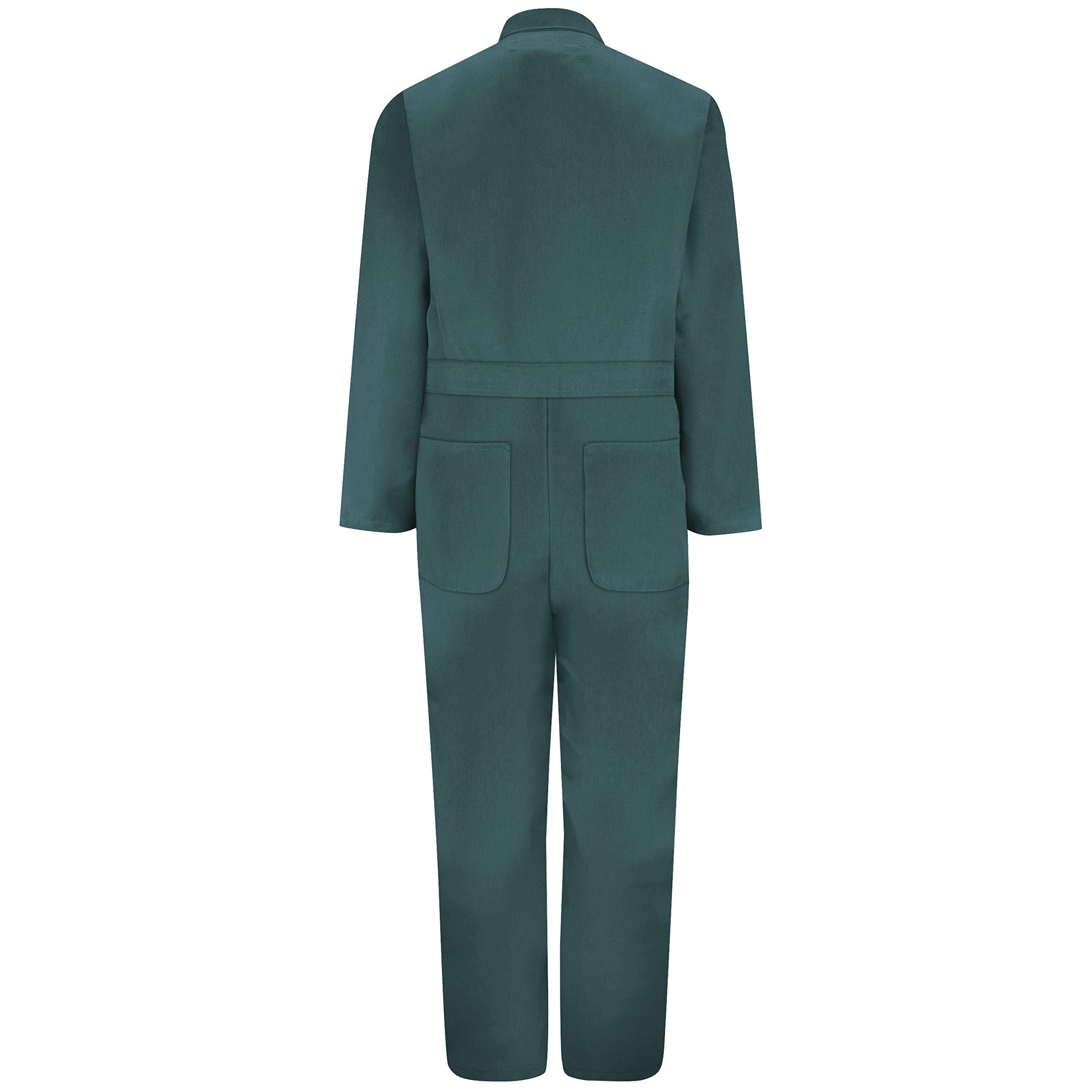 Red Kap Men's Twill Action Back Coverall - Durable Work Jumpsuit for Mechanics & Construction | Comfortable Overalls for Industrial & Farming Workwear