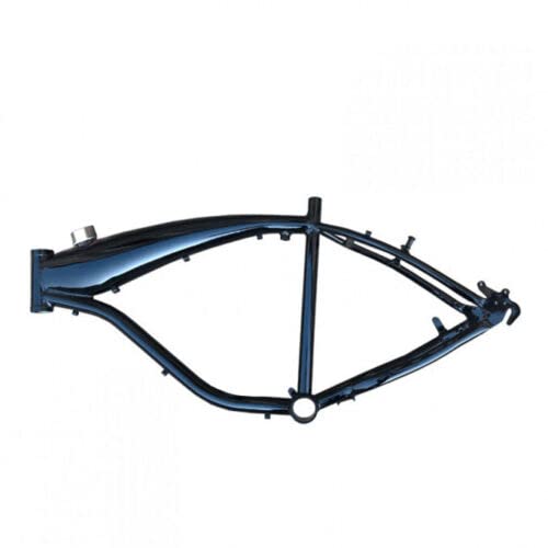 2.4L Black Bicycle Gas Tank - Built-in Fuel Tank Frame for Motorized Bikes | Perfect for DIY Bike Conversions & Off-Road Cycling Adventures