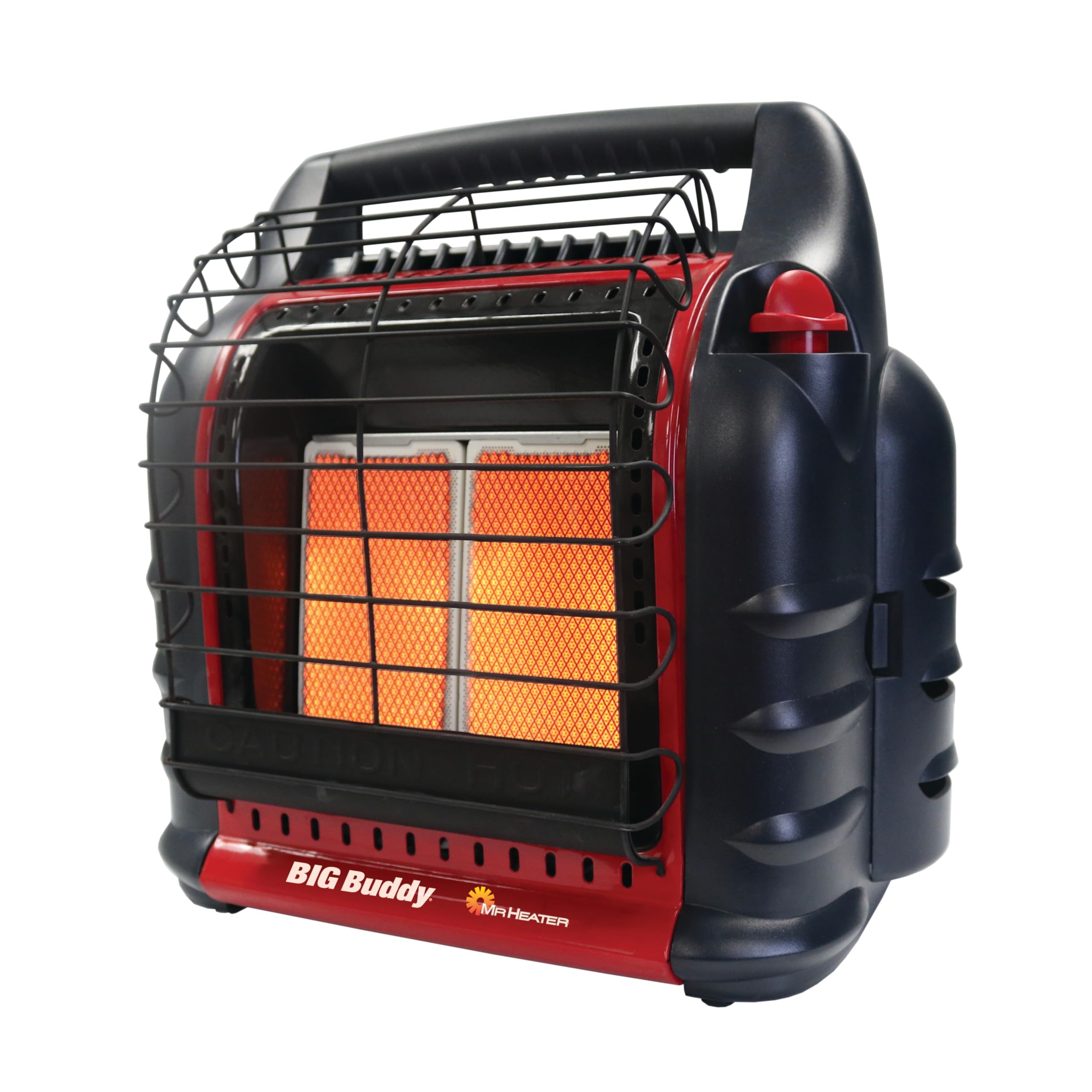 Mr. Heater 18,000 BTU Portable Propane Big Buddy Heater for Indoor & Outdoor Use - Perfect for Camping, Garages, and Emergency Heating - Massachusetts and California Compliant Version