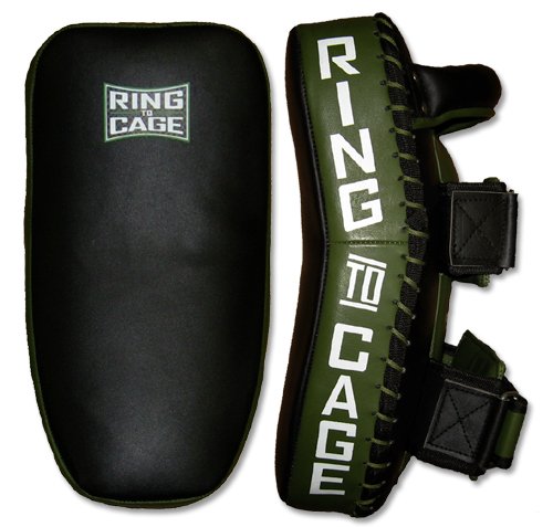 Premium Thai Pad for Muay Thai Training - Professional Kickboxing & MMA Pads - Heavy Duty for Sparring, Bag Work & Martial Arts Practice