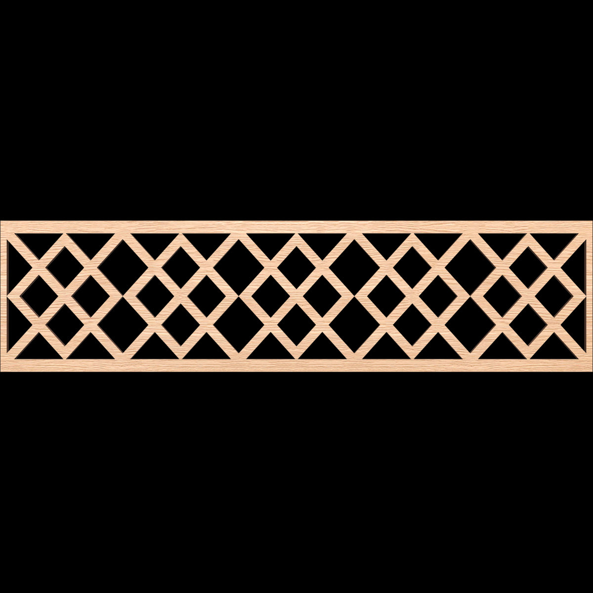 Hadley Fretwork Moulding - Decorative Wood Trim for Home & Furniture DIY Projects - Perfect for Cabinets, Doors, and Wall Accents