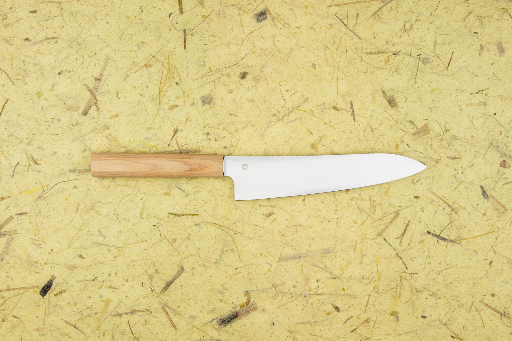 Premium Shizu Hamono YURI Santoku Knife 190mm - Japanese High Carbon Steel Blade for Professional Chefs & Home Cooking