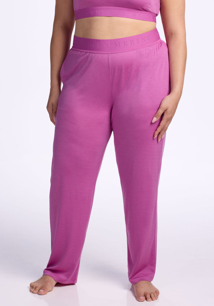 Comfortable Maya Lounge Pants for Women - Soft & Breathable Cotton Yoga Pants - Perfect for Relaxing at Home, Yoga, and Lounging