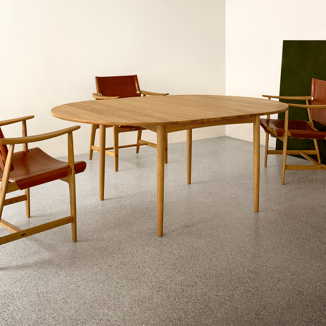 Modern Wooden Dining Table Set for 6 - BM0121 - Perfect for Family Gatherings & Dinner Parties
