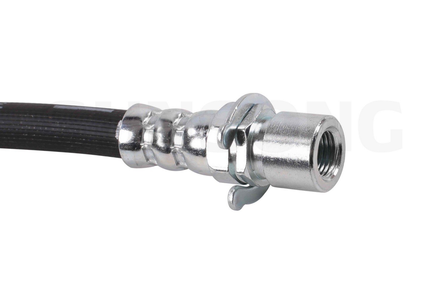 Sunsong 2204741 Brake Hydraulic Hose - High Performance Replacement for Smooth Braking | Perfect for Trucks, SUVs, and Off-Road Vehicles