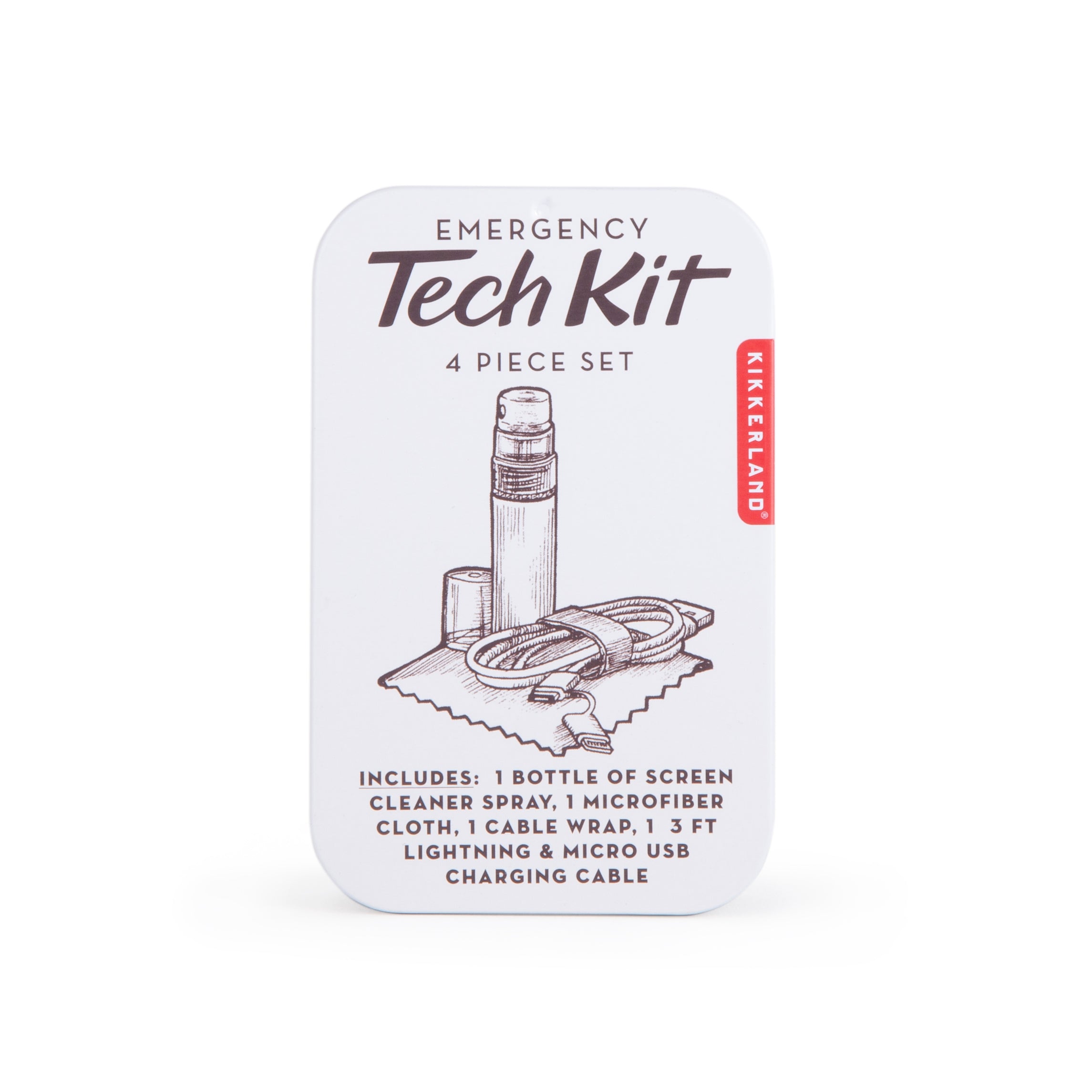 Emergency Tech Kit - Portable Power Bank, USB Cables & Flashlight for Outdoor, Travel & Survival | Essential Gadgets for Camping, Hiking & Power Outages