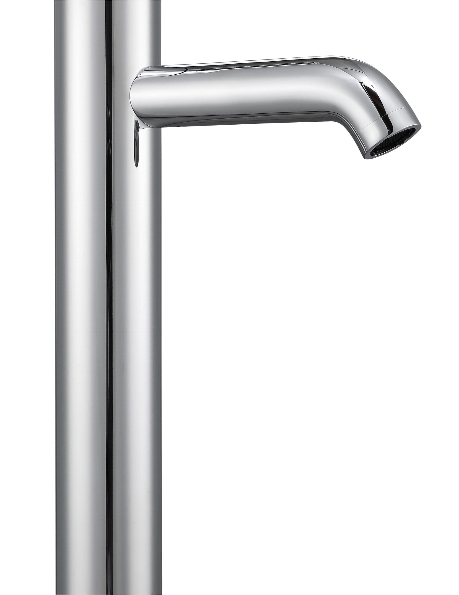 Ancona Argenta Chrome Vessel Bathroom Faucet - Modern Single Hole Bath Sink Faucet for Vessel Sinks, Perfect for Bathroom Vanity and Powder Room Decor
