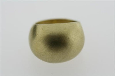 Brushed Bubble Brass Ring - Elegant & Durable Brass Jewelry for Women - Perfect for Parties, Weddings & Everyday Wear