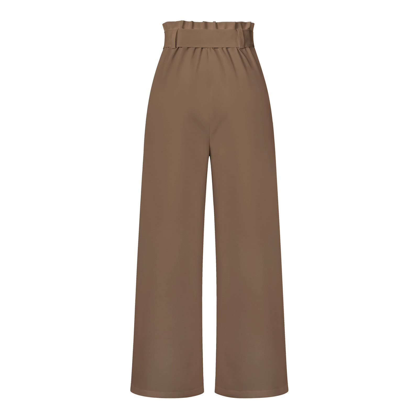 Qeaghou Women's High Waisted Wide Leg Palazzo Pants - 2024 Business Casual Work Slacks & Tailored Dress Pants for Office, Professional Meetings & Smart Casual Outfits