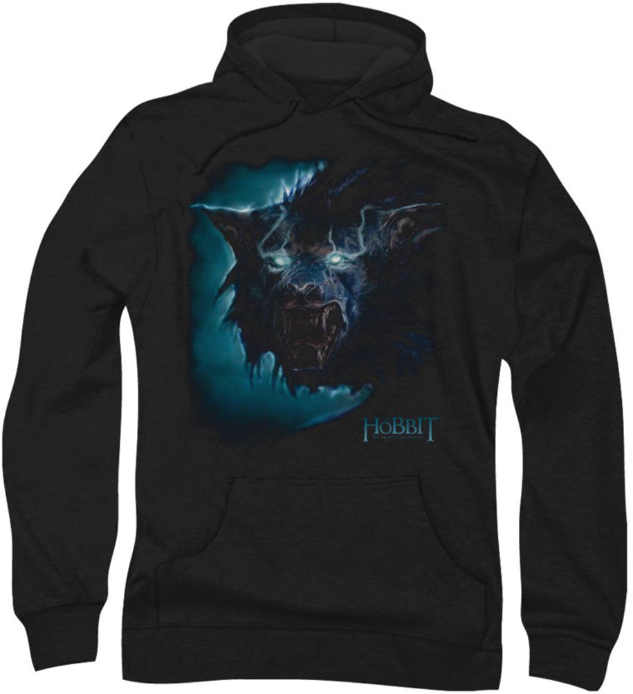 The Hobbit - Men's Warg Hoodie | Lord of the Rings Inspired Pullover | Fantasy Novel & Movie Merchandise | Perfect for Cosplay, Conventions & Winter Wear