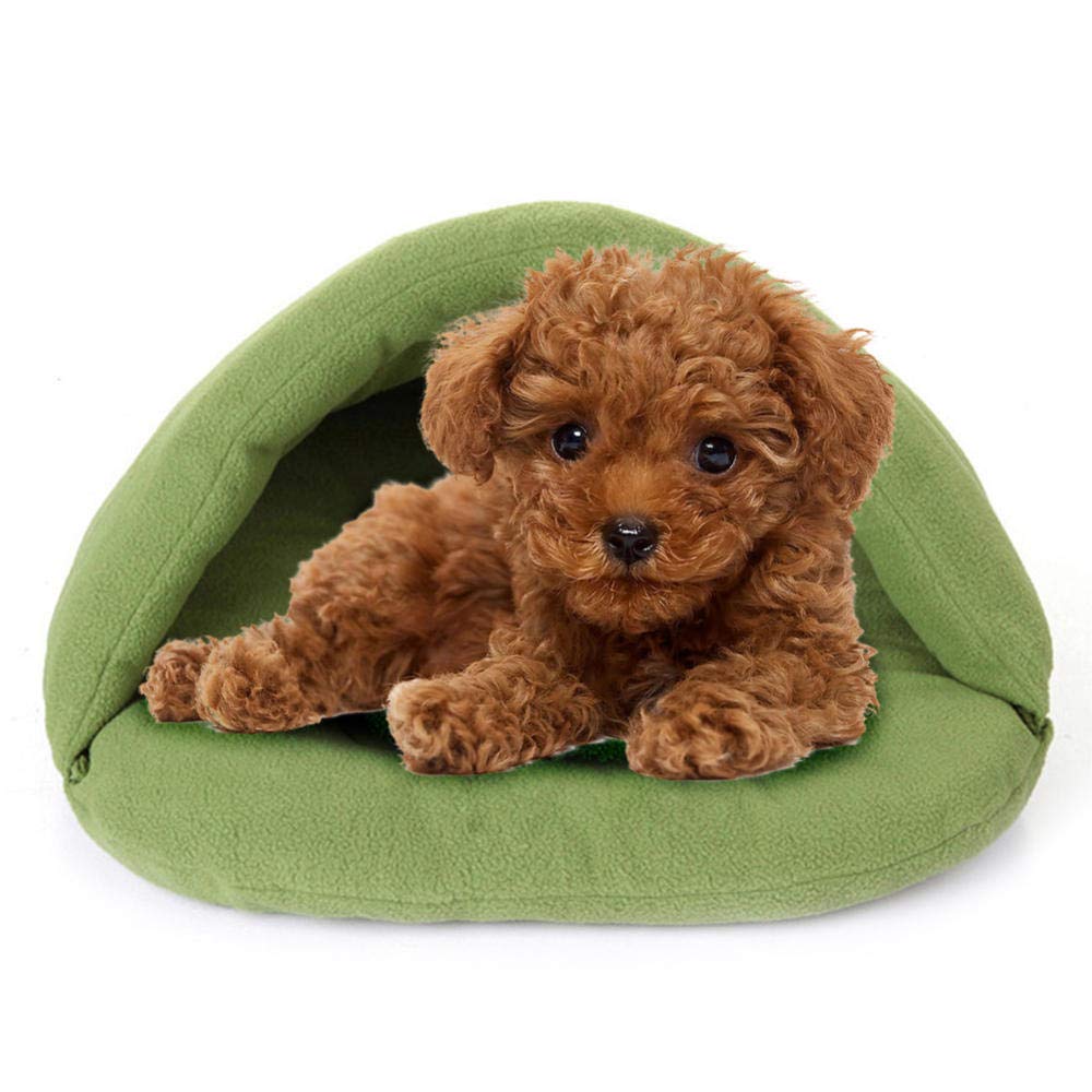 **Warm Orange Pet Bed for Cats & Dogs - Heated Slipper-Style Sleeping Cushion with Soft Nest Cave - Cozy Winter Dog House & Cat Mat (1PC, Medium) - Perfect for Indoor Use, Cold Weather & Pet Comfort**