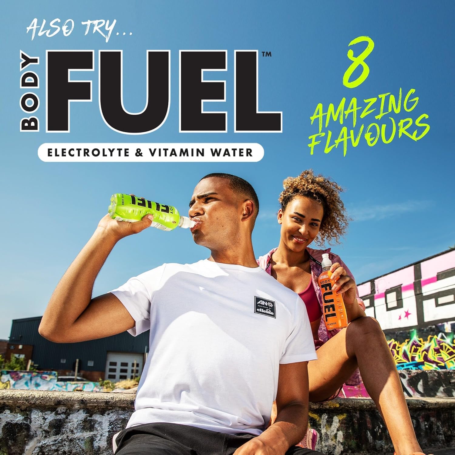 Applied Nutrition Body Fuel Energy Drink - 12 Pack x 330ml Cans | Boost Workout Performance & Mental Focus | Perfect for Gym, Sports & Daily Energy