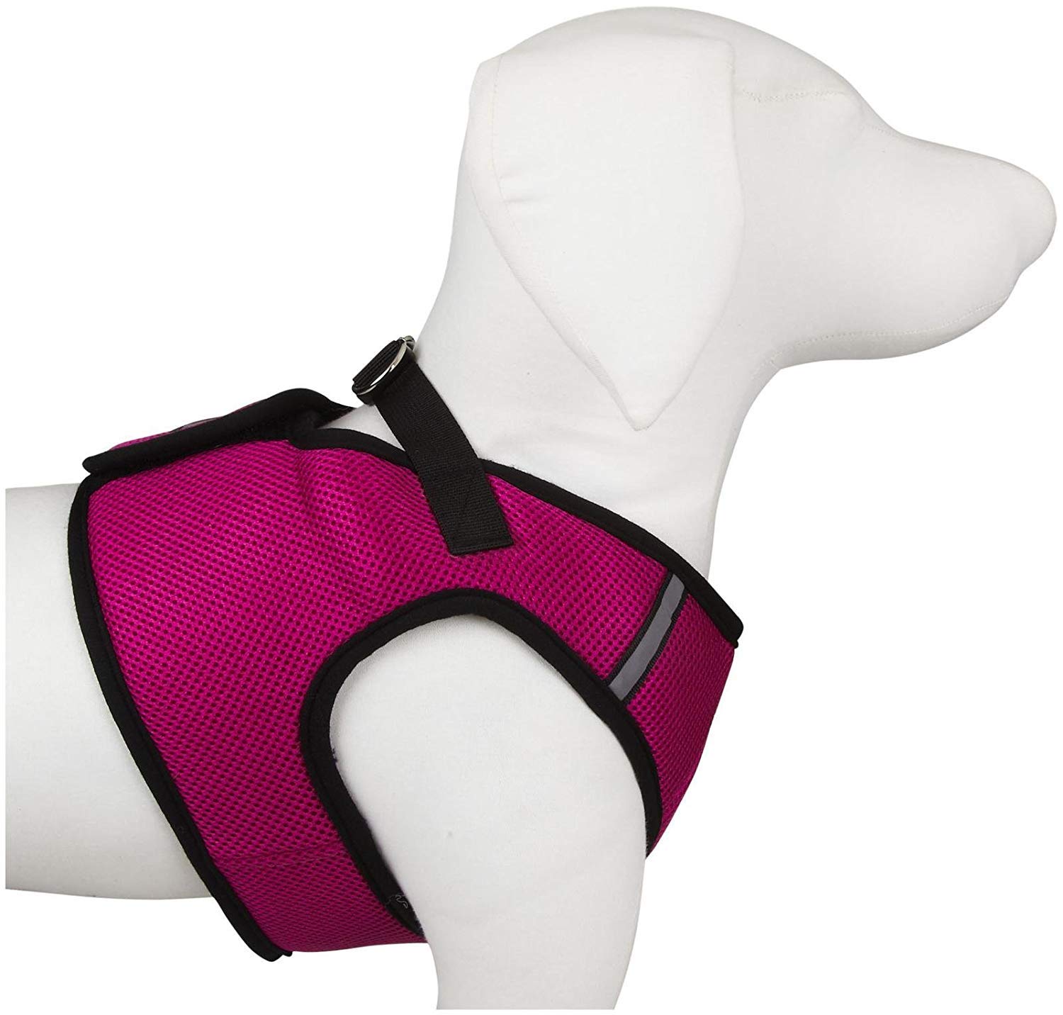 The Worthy Dog 3579 Sidekick Harness - 3X-Large Pink Dog Vest for Large Breeds | Adjustable No-Pull Pet Harness with Handle | Perfect for Walking, Hiking & Outdoor Adventures