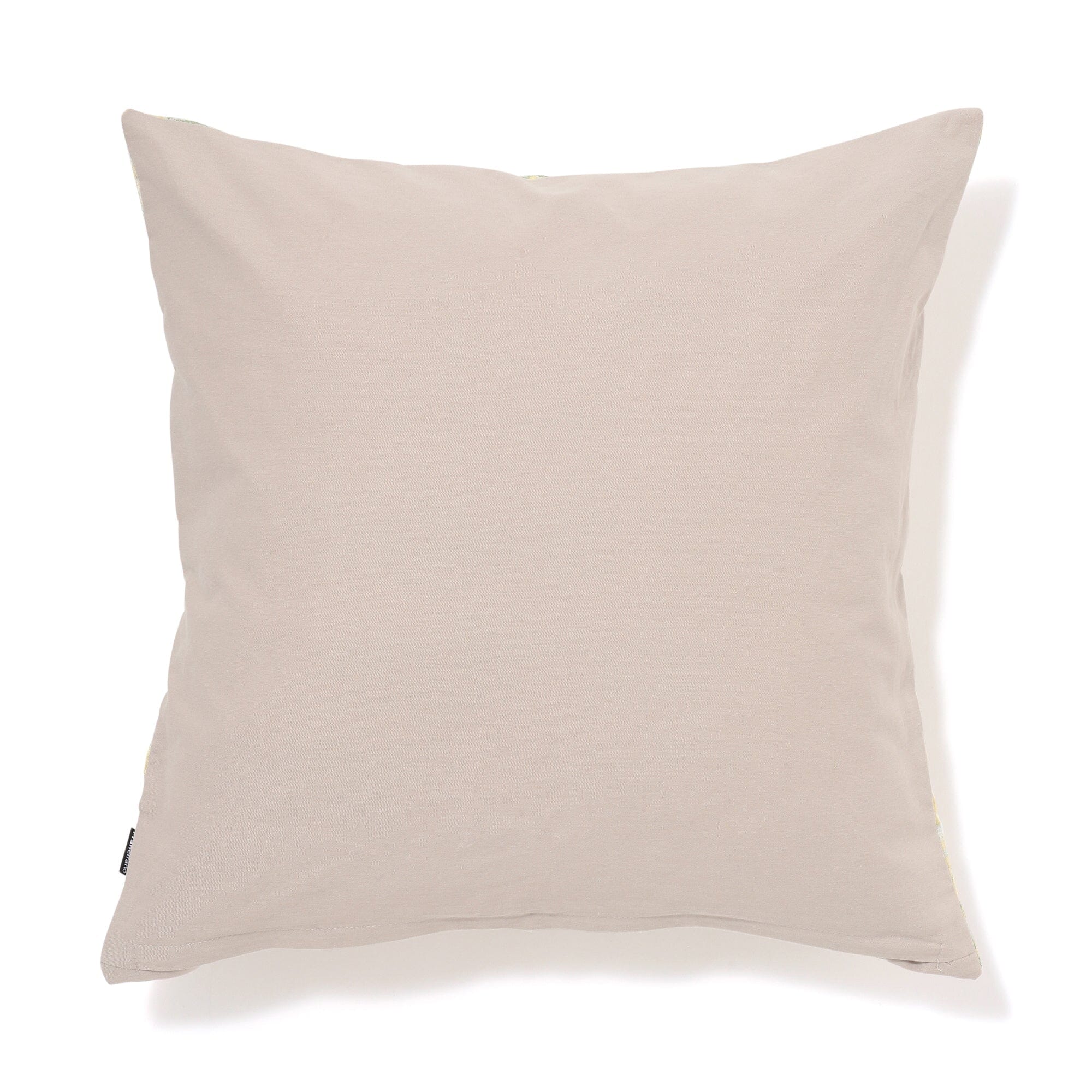 JQ Flower Cushion Cover 18x18 Inches Yellow - Soft Decorative Pillow Case for Sofa, Bed, Living Room & Home Decor