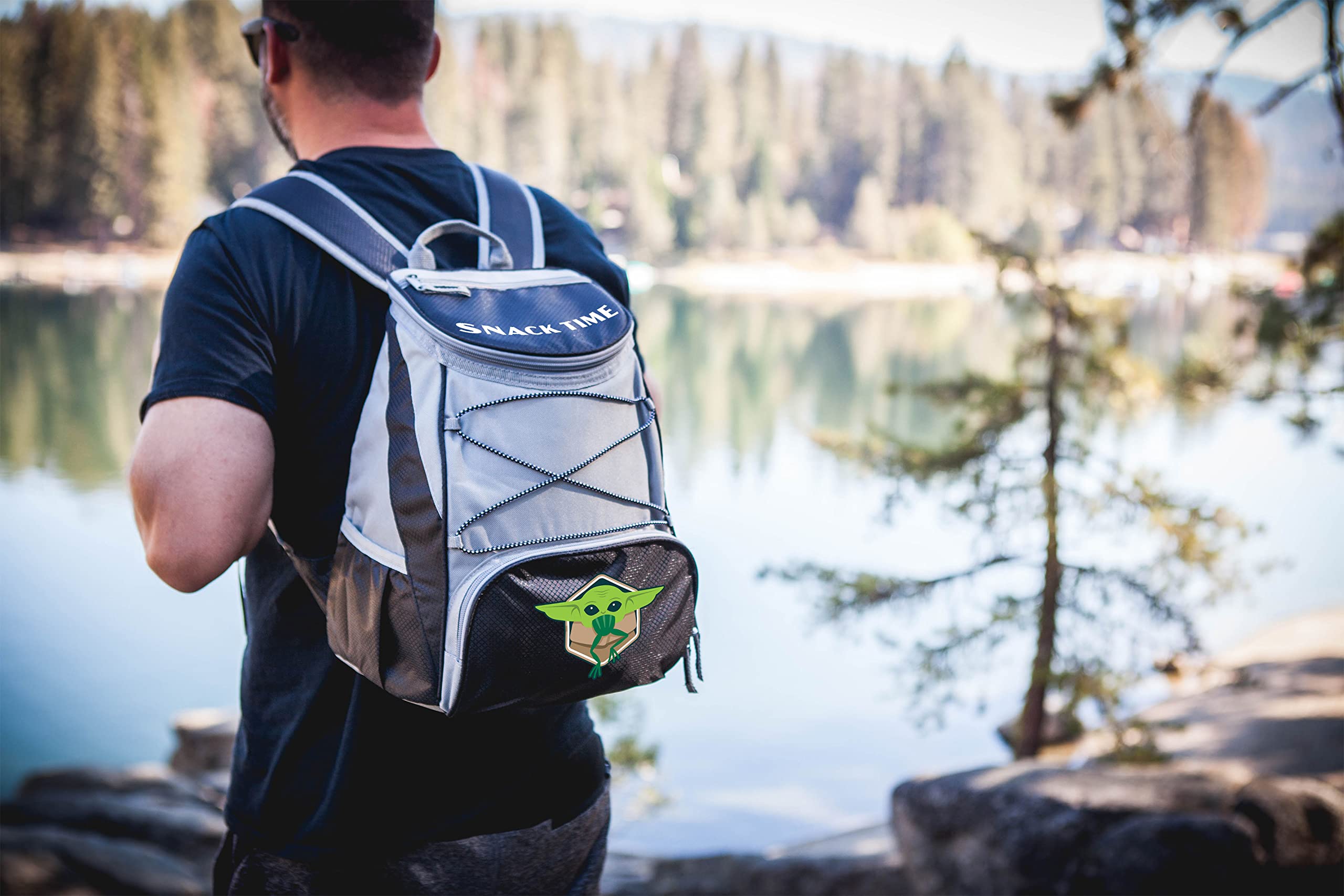 Star Wars PTX Backpack Cooler - Insulated Soft Cooler Backpack for Lunch, Picnics & Outdoor Adventures - Lightweight Leakproof Cooler Bag for Work, School & Travel