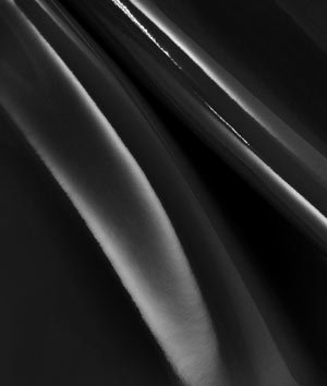Premium Black Patent Leather Vinyl Fabric by The Yard - Waterproof & Durable Material for Handbags, Shoes, Upholstery & DIY Crafts