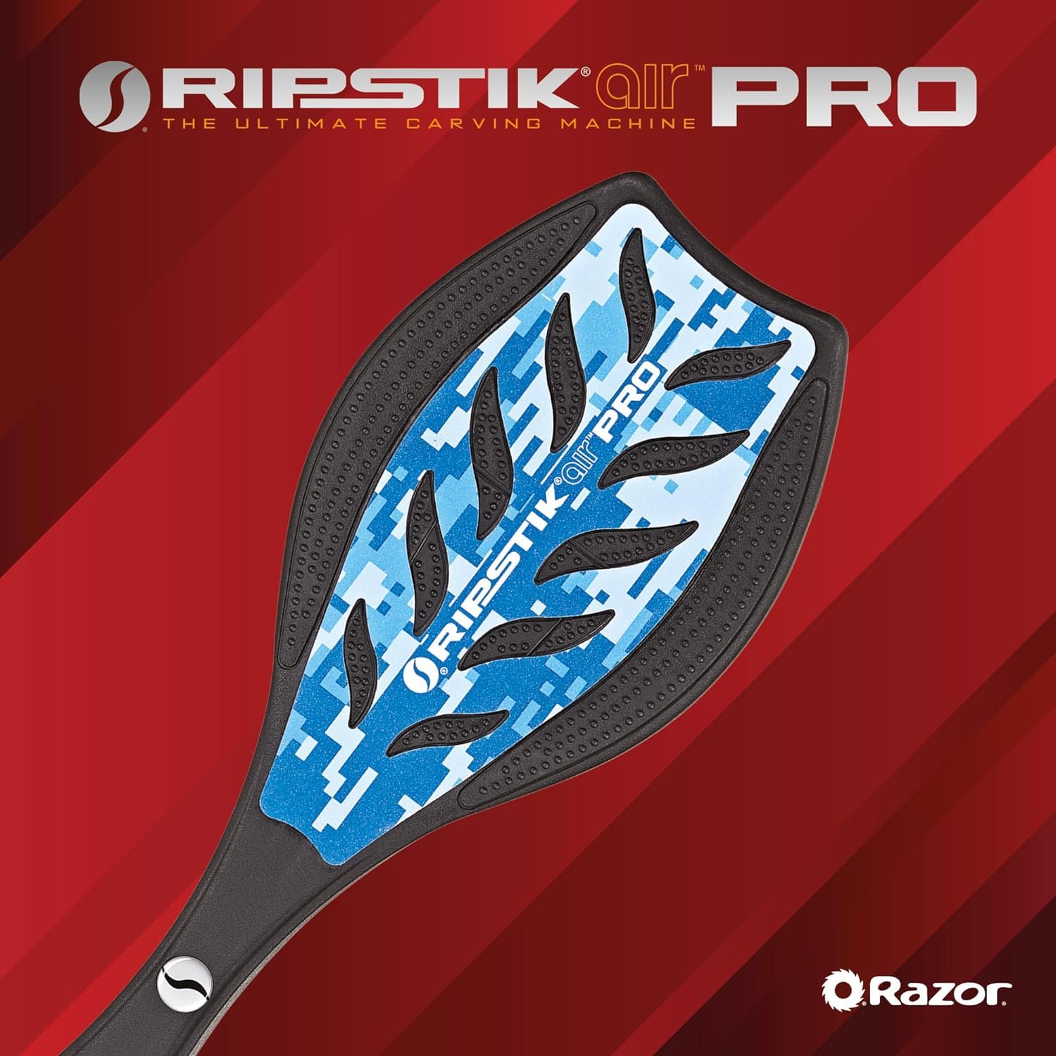 Razor RipStik Air Pro (GS) Caster Board - Lightweight & Durable Kick Scooter for Kids & Teens - Perfect for Commuting, Tricks & Outdoor Fun
