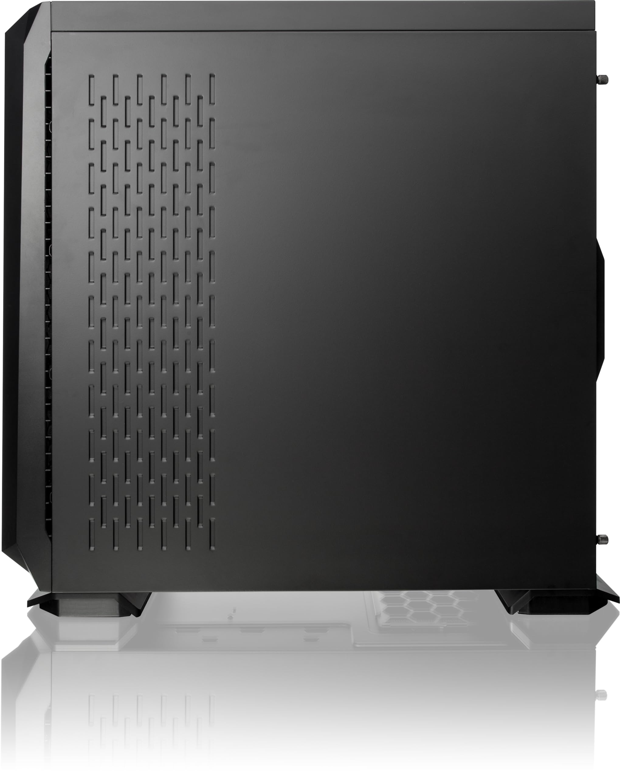 RAIJINTEK ZOFOS EVO WINDOW E-ATX Full Tower PC Gaming Case - Tempered Glass Side Panel, Front ARGB Lighting, Removable Bracket, Includes 1x140mm PWM ARGB Fan with Controller & 2x120mm Pre-Installed Fans (Black) - Perfect for High-End Gaming Rigs, Workstations, and Custom PC Builds
