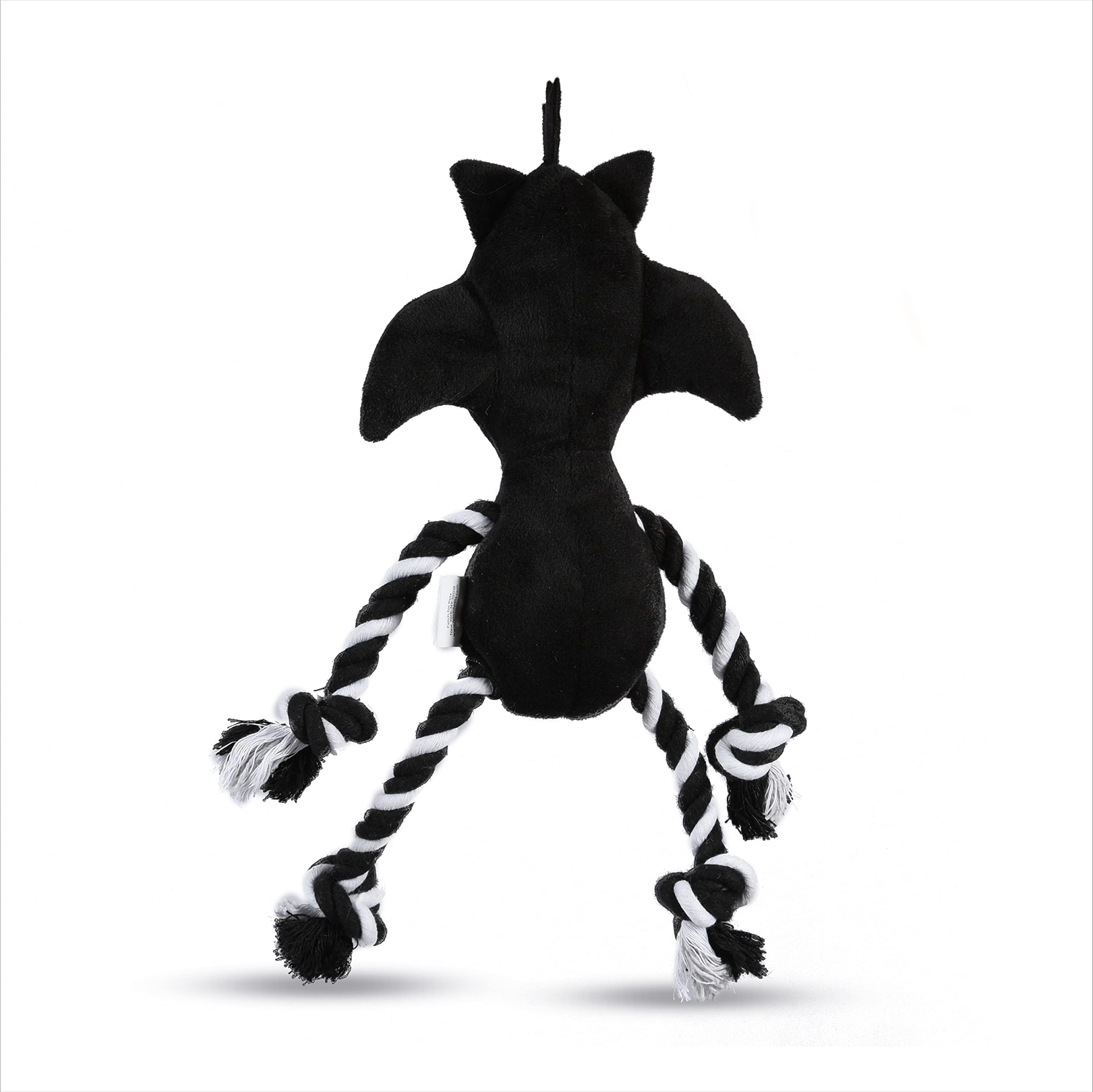 Looney Tunes Sylvester The Cat Halloween Squeaky Rope Dog Toy - 9 Inch Plush Chew Toy for Small & Medium Dogs | Interactive Play & Dental Health | Perfect for Halloween, Training & Playtime