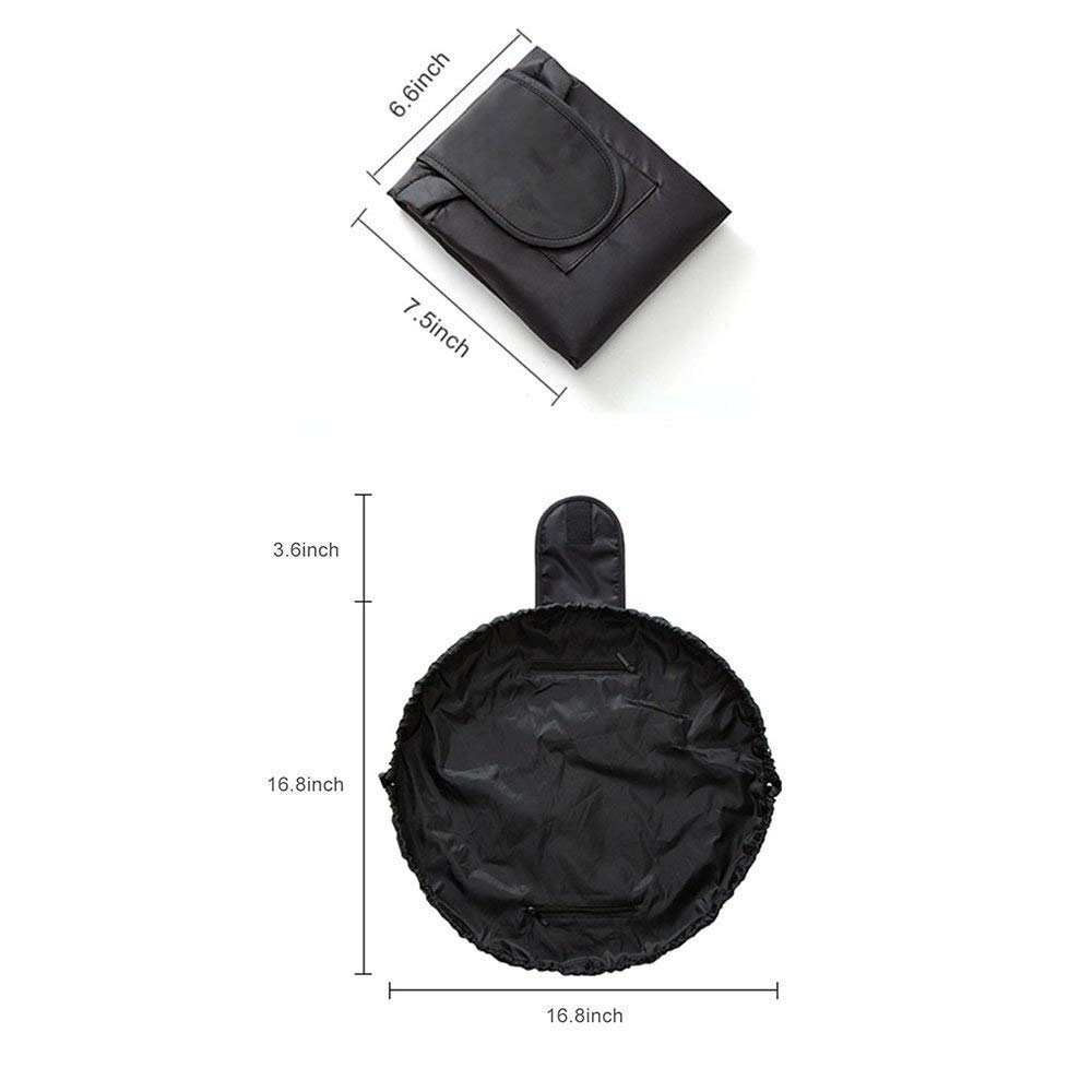Waterproof Polyester Cosmetic Bag for Travel & Organization - Multi-Color Makeup Pouch (1pc) | Perfect for Toiletries, Travel Essentials & Vanity Storage