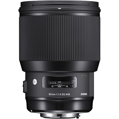 Sigma 85mm f/1.4 DG HSM Art Lens for Canon EF Mount - Professional Portrait Photography & Wedding Lens with Deal-Expo Kit - Perfect for Low Light, Studio & Outdoor Shoots