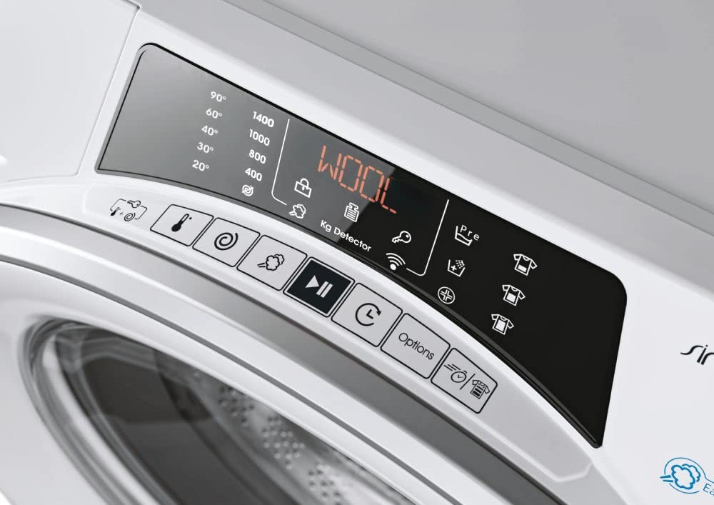 CANDY 10 kg White Washing Machine - Energy Efficient Laundry Washer for Home & Apartment Use | Perfect for Small Spaces & Daily Laundry Needs