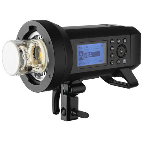 Godox AD400 Pro Witstro All-in-One Outdoor Flash | 400Ws Monolight Strobe with LED Modeling Light | Perfect for Portrait, Wedding, and Studio Photography | Durable & Portable for Outdoor Shoots