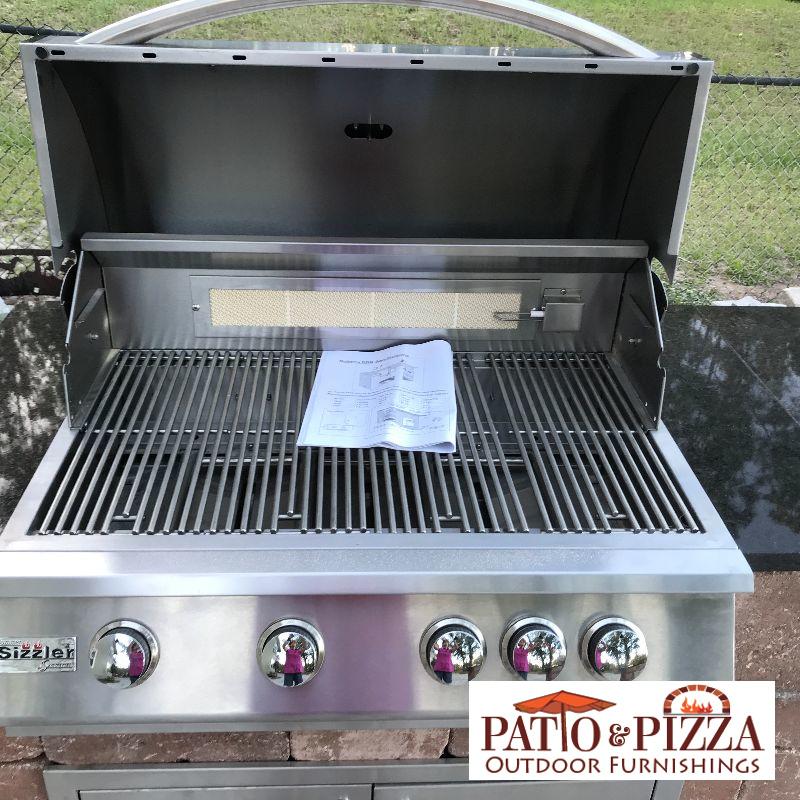 Necessories Kitchen 40 Sizzler Grill Cabinet Kit - Premium Outdoor BBQ Storage Solution for Patio, Deck & Backyard Cooking