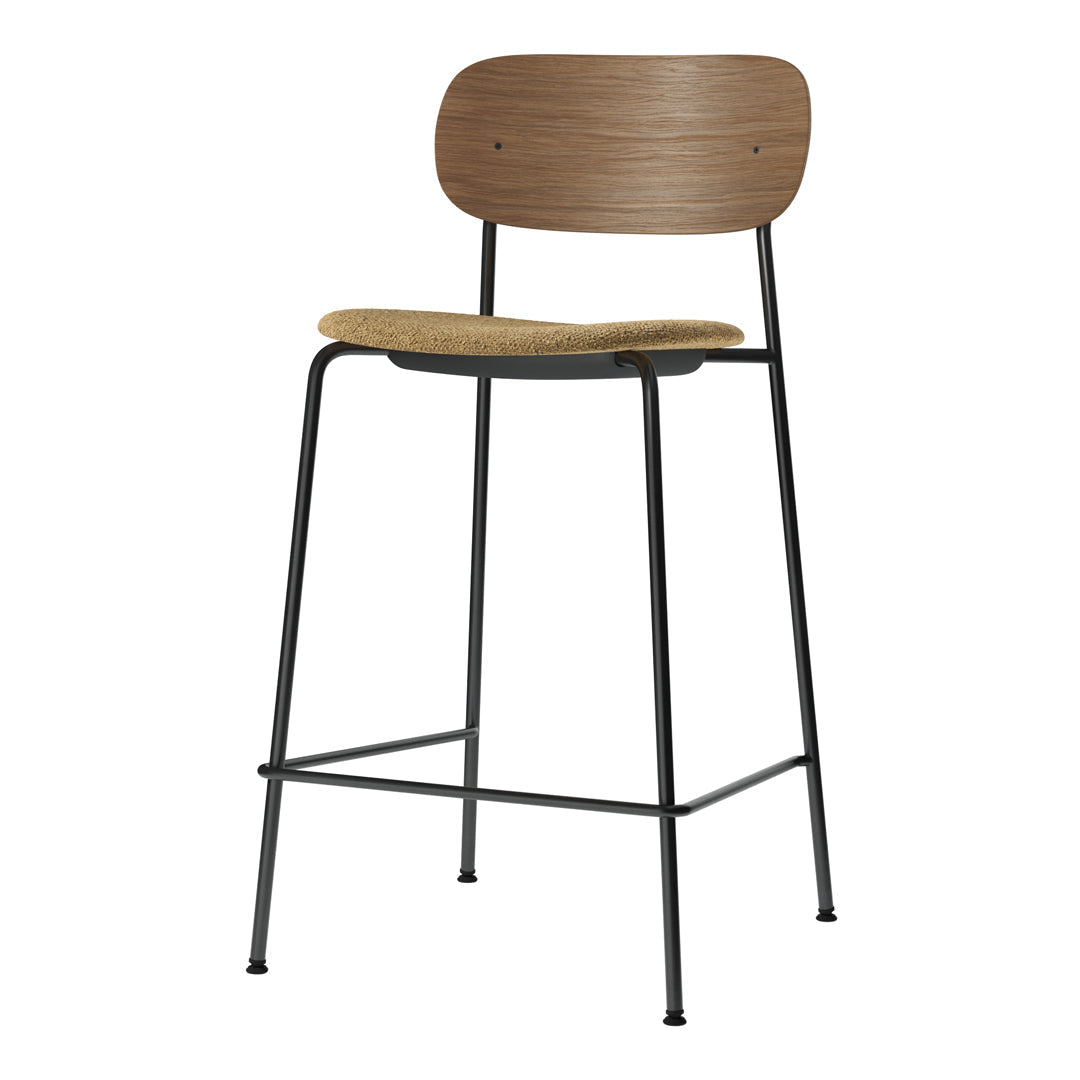 Stylish Co Counter Chair with Upholstered Seat - Perfect for Kitchen Islands, Breakfast Bars & Small Dining Spaces