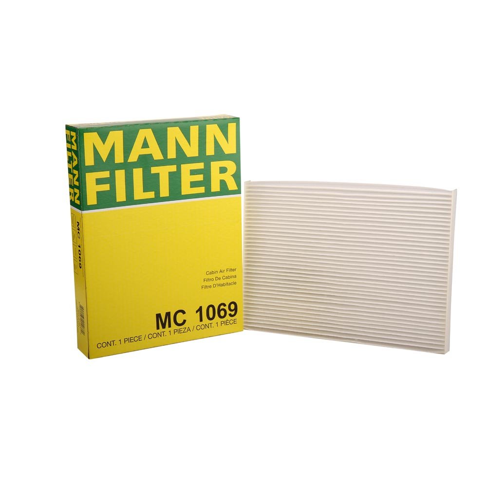 Mann Filter MC 1069 Premium Cabin Air Filter for Car & Truck | Fits Multiple Vehicle Models | Improves Air Quality & Reduces Allergens | Perfect for Allergy Season & Urban Driving