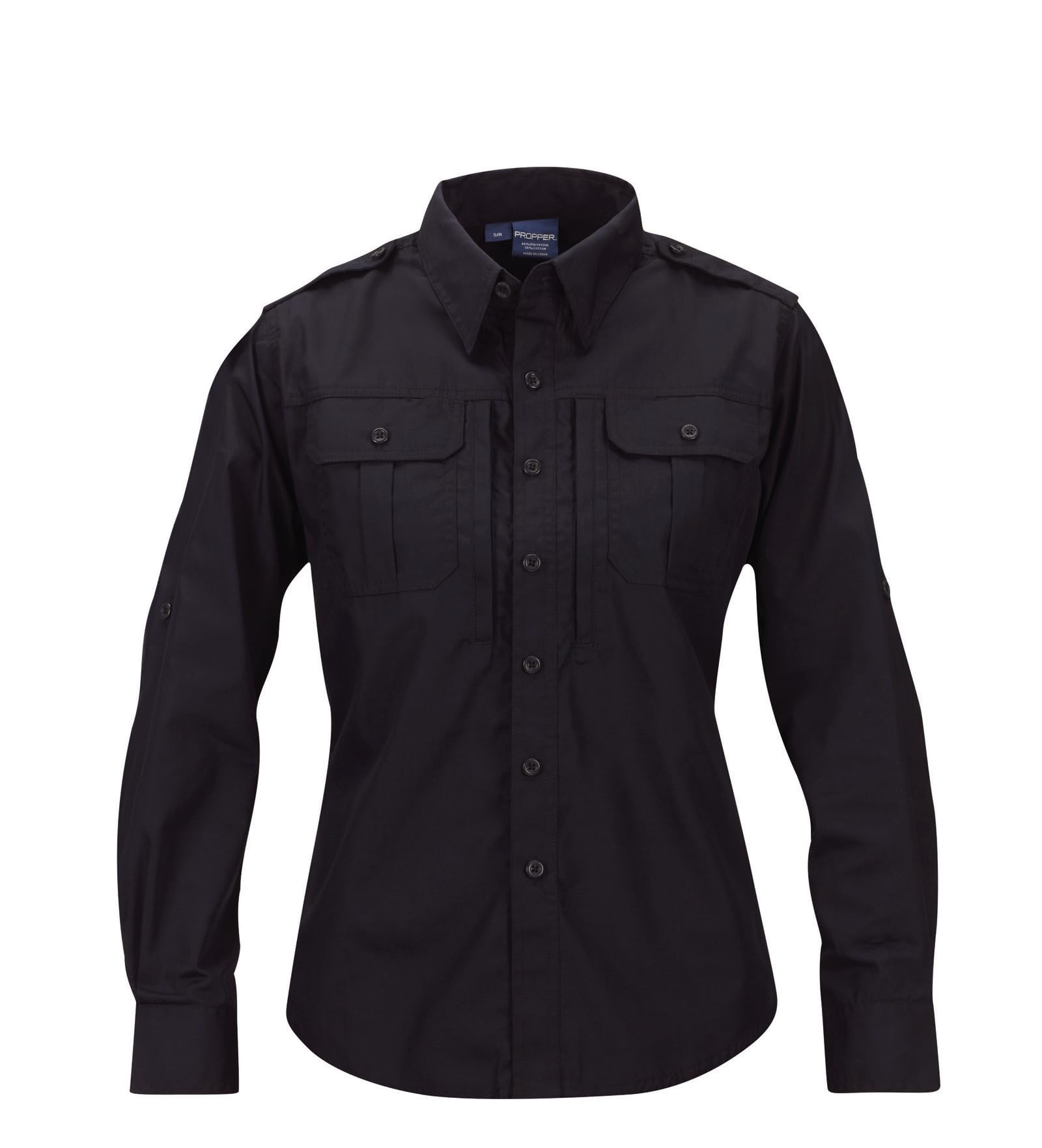 Propper Women's Long Sleeve Tactical Shirt - Durable Military Style Work Shirt for Outdoor Activities, Hiking & Tactical Training
