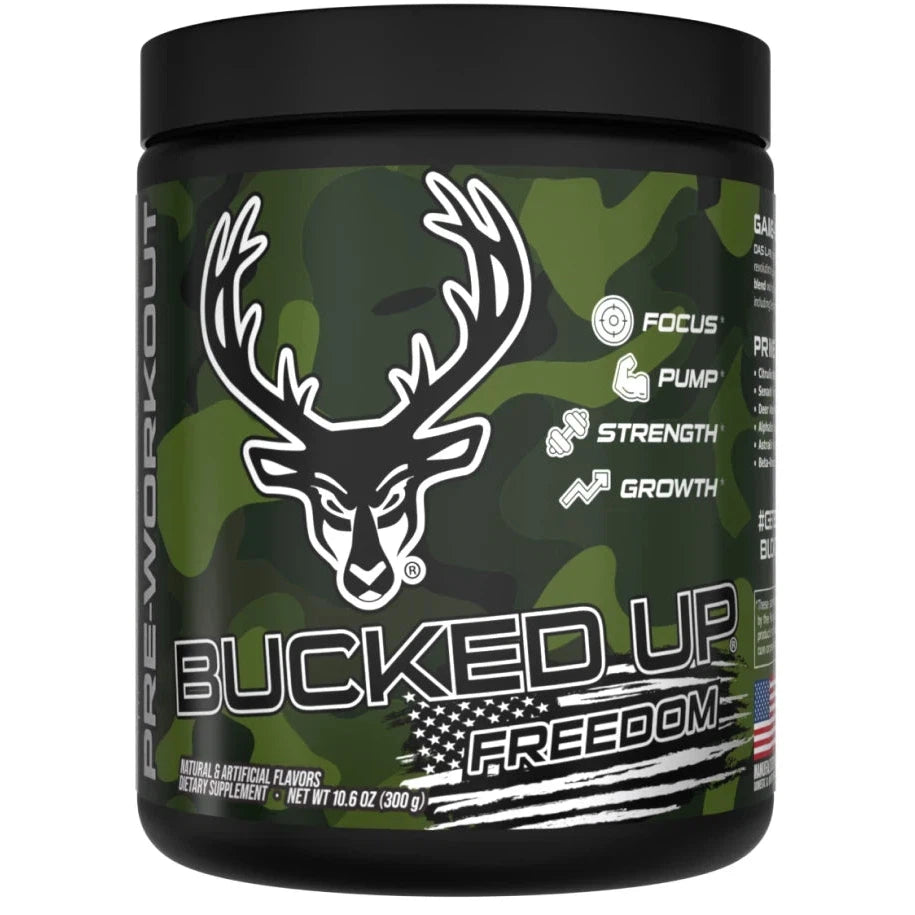 Bucked Up Pre Workout Supplement - Energy & Focus Booster for Gym, Running & Fitness Training | Best for Athletes & Bodybuilders