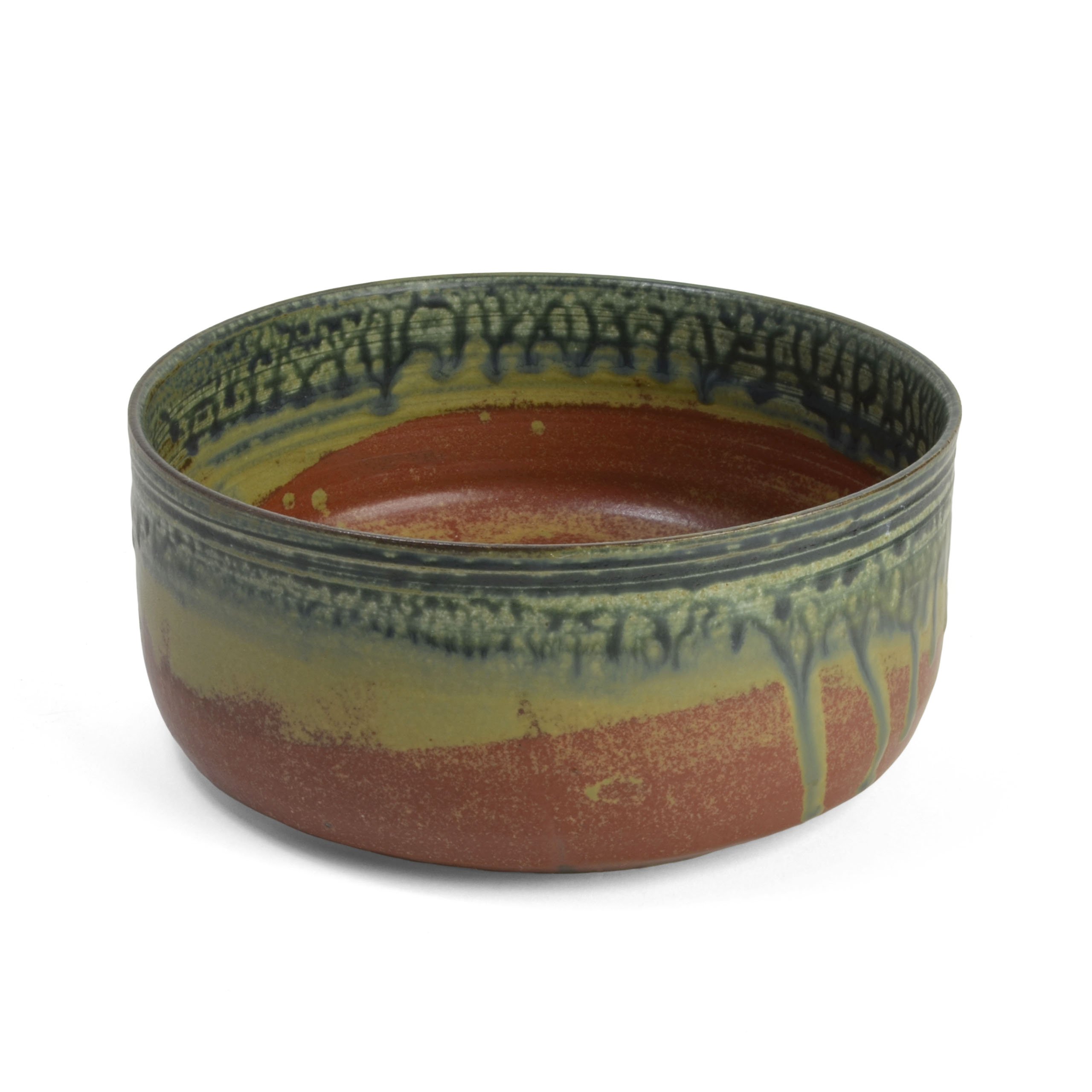 Handmade Ceramic Dog Bowl for Small & Medium Dogs - Eco-Friendly, Non-Tip Design - Perfect for Home, Outdoor & Travel Use