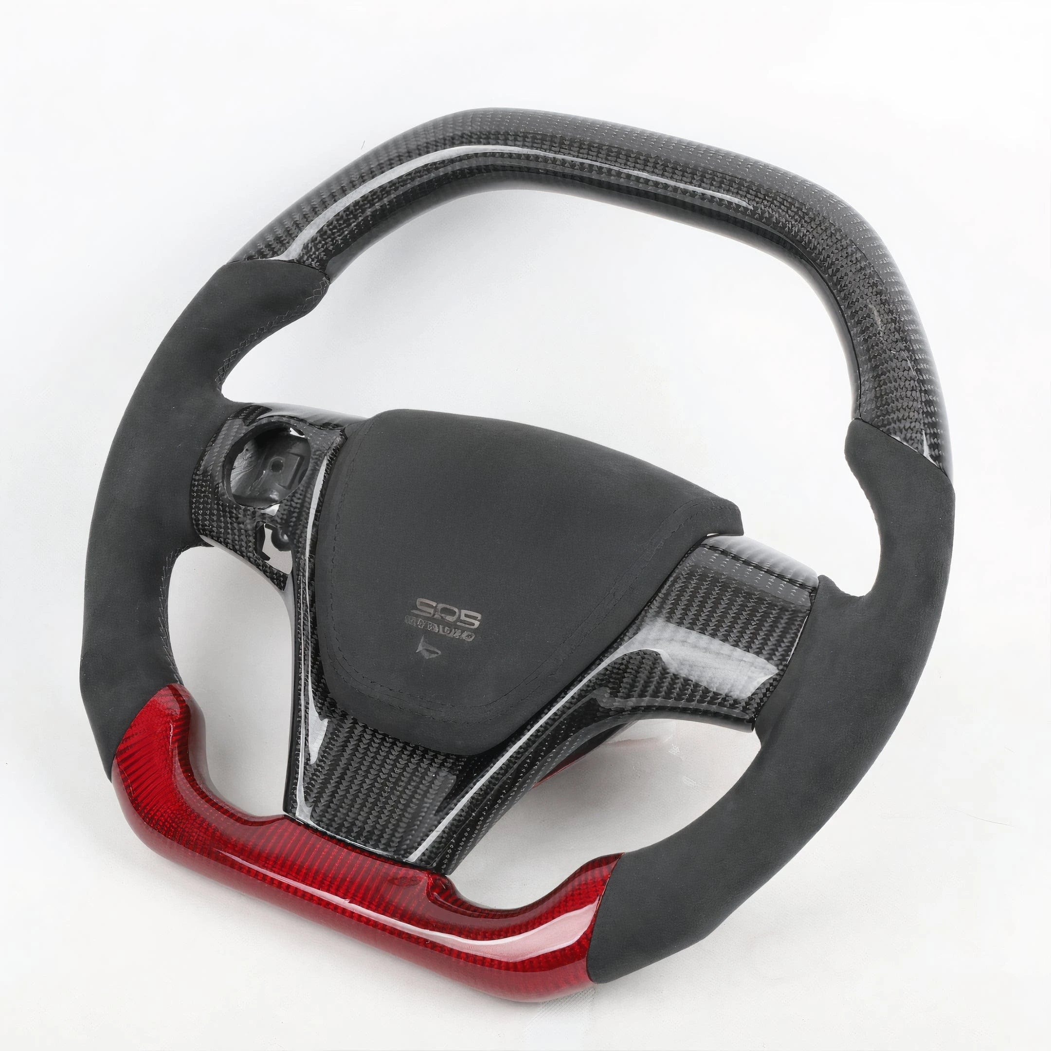 2014-2019 Toyota Highlander Custom Carbon Fiber Steering Wheel Cover - Upgrade Interior with Premium Carbon Fiber Look (Perfect for Car Enthusiasts & Luxury Vehicle Upgrades)