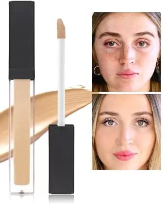 Long Lasting Waterproof Liquid Concealer - Full Coverage Makeup for Flawless Skin, Dark Circles & Blemishes | Ideal for Daily Wear, Special Occasions & On-the-Go Touch Ups