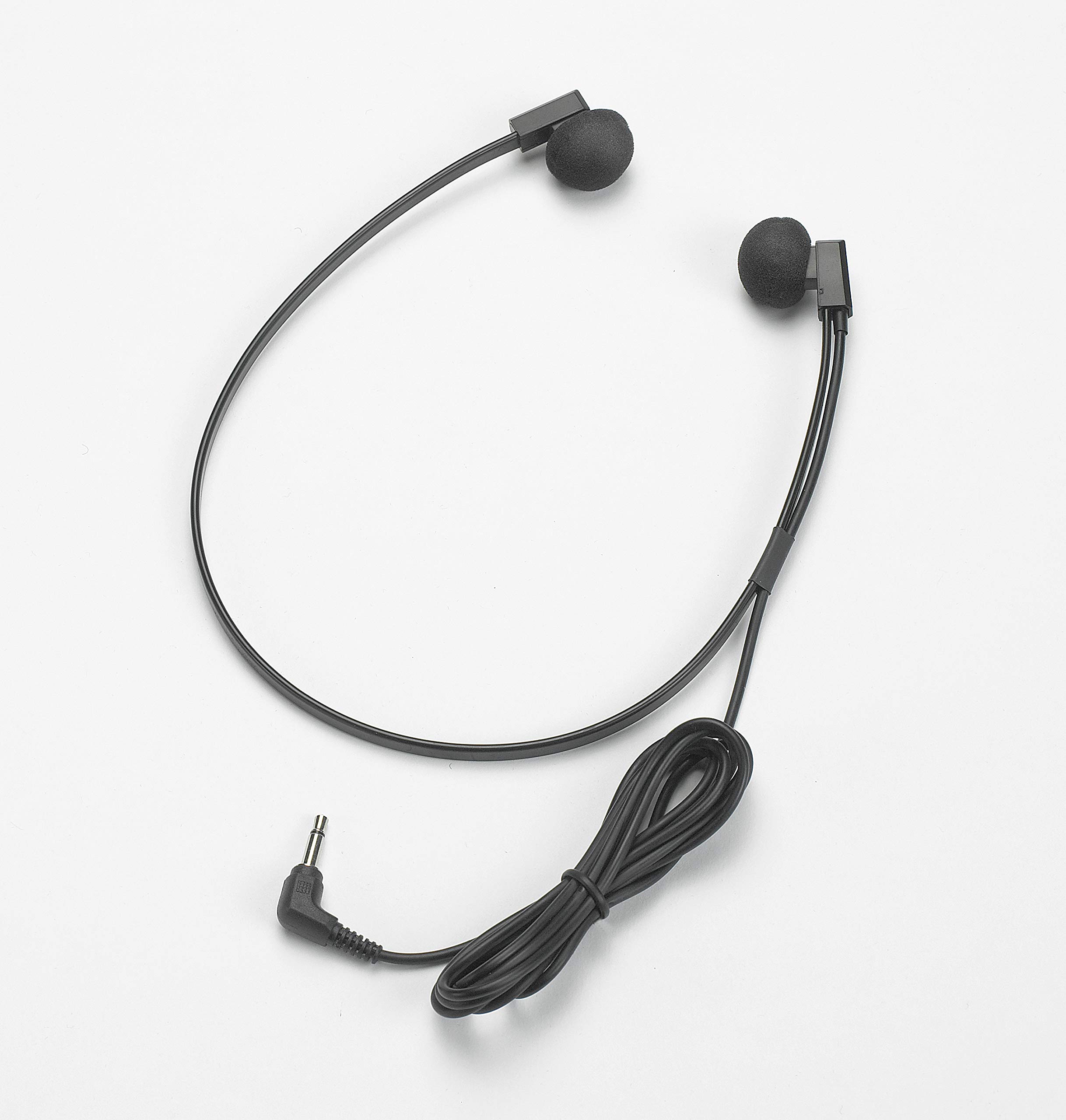 Professional EBS Headset Compatible with Transcriber Models M-2000, M-2020, BM75, BM85 & DE-55T - 3.5mm Right Angle Plug - Ideal for Court Reporting, Transcription & Legal Dictation