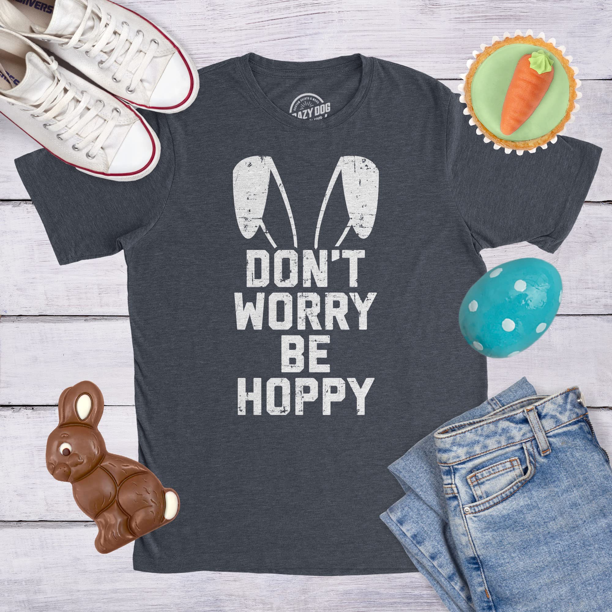 Funny Easter Bunny T-Shirts for Men - Cute & Humorous Bunny Tees for Guys - Perfect for Easter Parties, Egg Hunts & Spring Celebrations