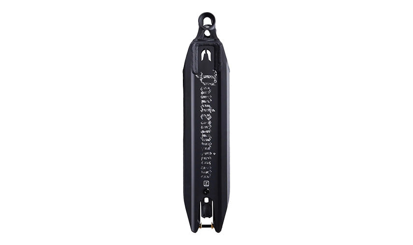 Ethic Pandemonium V1.5 Skateboard Deck 530mm Black - Premium Longboard for Cruising & Street Riding