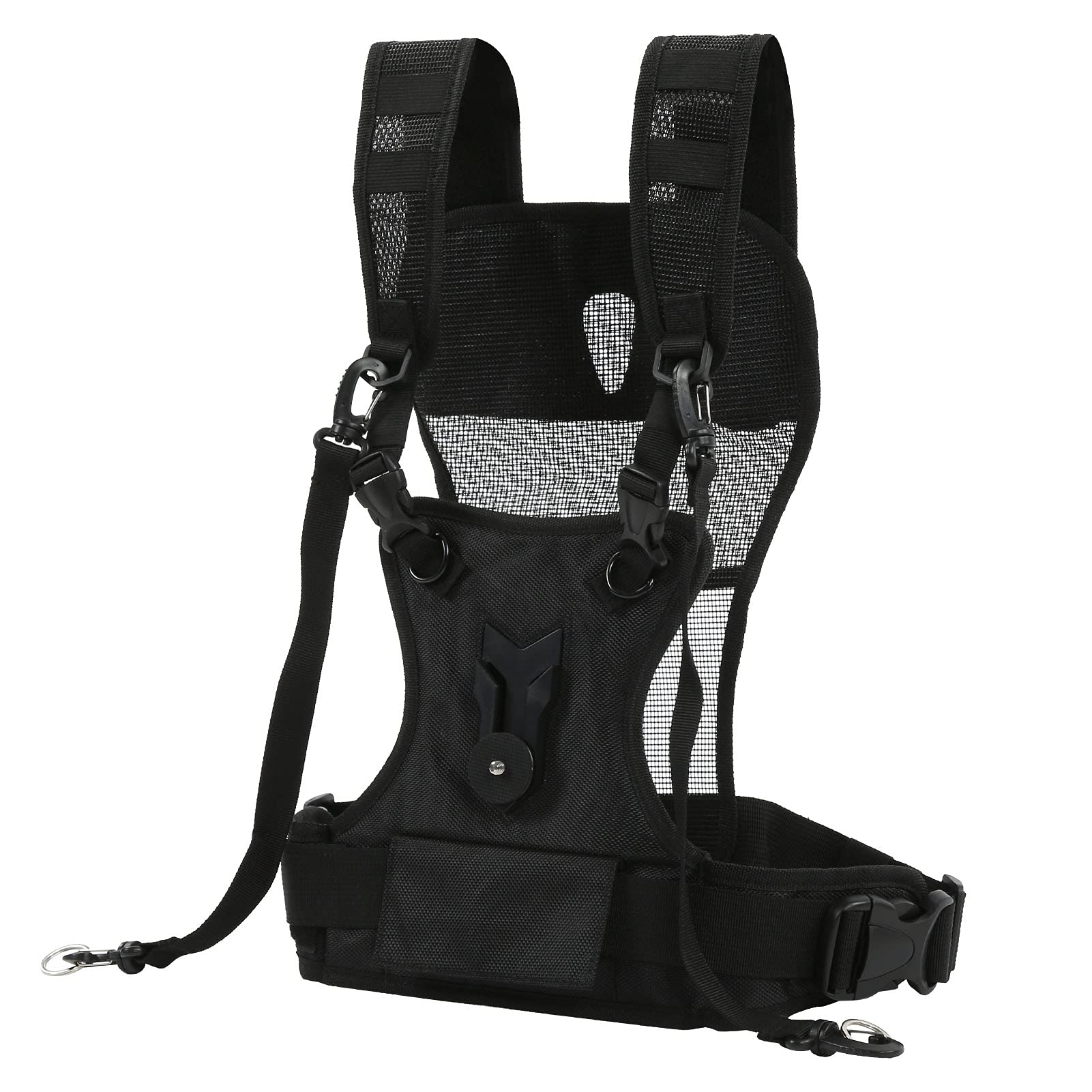 Sougan Adjustable Nylon Camera Strap - Comfortable & Breathable Dual Shoulder Harness for DSLR/Mirrorless Cameras (28cm) - Perfect for Travel, Photography & Outdoor Shooting