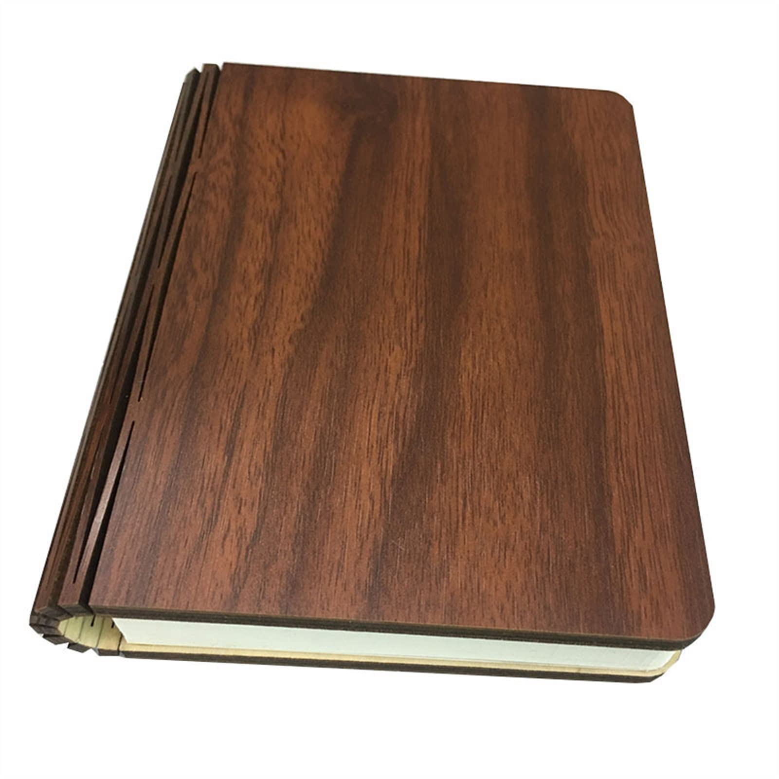 Wooden USB Rechargeable Touch Color-Changing Desk Lamp - Foldable Book Light for Bedside, Office & Home Decor | Night Light with 3 Brightness Levels | Perfect Gift for Readers & Book Lovers